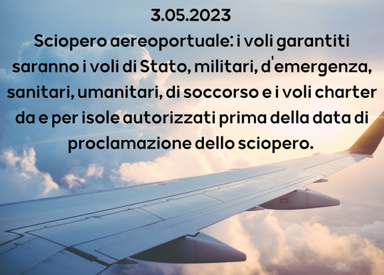 sciopero aerei 3.5.2023 voli garantiti.png